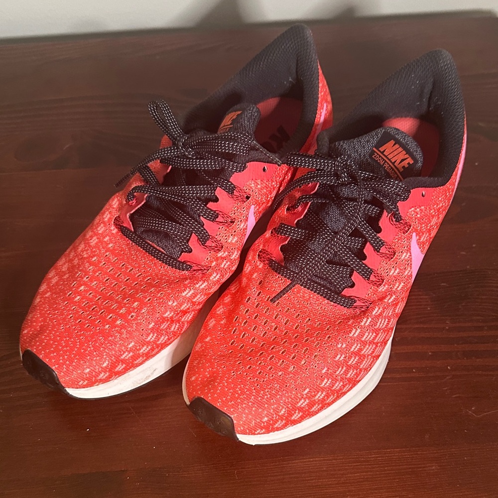 Nike Crimson and Black Athletic Sneakers